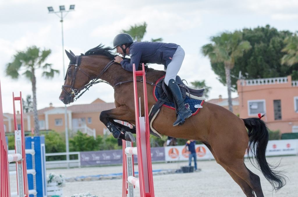 Jamie Wingrove (GBR) mit Bart VI (Foto: Hans-Joachim Reiner)
