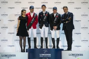 John Whitaker at the Prize giving in Hongkong