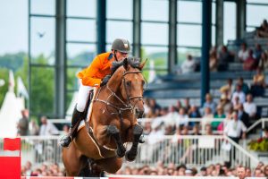 Jeroen Dubbeldam und Zentih FRH starteh bei den Bei den Baden Classics 2016
