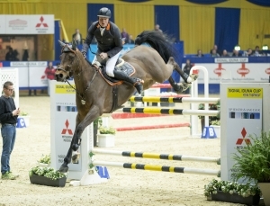 Sieger im Großen Preis der Bundesrepublik Jan Wernke mit Queen Mary. Foto:, www.sportfotos-lafrentz.de
