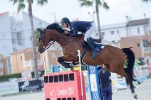 Jamie Wingrove (GBR) mit Bart VI (Foto: Hans-Joachim Reiner)