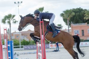 Jamie Wingrove (GBR) mit Bart VI (Foto: Hans-Joachim Reiner)