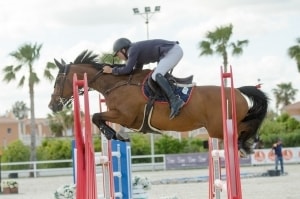 Jamie Wingrove (GBR) mit Bart VI (Foto: Hans-Joachim Reiner)