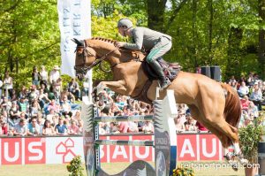 Emanuelle Gaudiano (hier mit Corbanus, LGCT Hamburg 2016)) Foto: Hans-Joachim Reiner