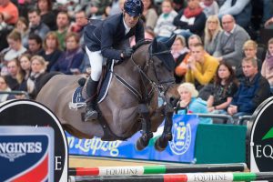 Carlos Enrique LOPEZ LIZARAZO (COL) riding Admara 2, Longines FEI World Cup™Qualification for FEI World Cup - Jumping - PARTNER PFERD Leipzig 19.01.18 Foto: Thomas Reiner