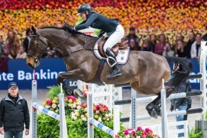 Stephanie HOLMEN (SWE) riding FLIP'S LITTLE SPARROW