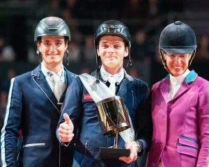 Werner Muff, Olivier Philippaerts und Luciana Diniz