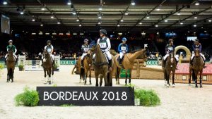 Sieger und Platzierte im DEVOUCOUX Indoor Derby (Foto: Thomas Reiner)