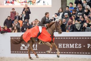 Simon Delestre - Sieger im Grand Prix Hermes 2018, Foto: Thomas Reiner