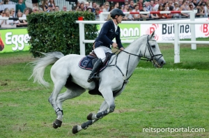 Gilbert Tillmann und Claus-Dieter im Stechen