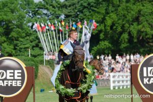 Matthew Sampson - der Sieger im 89. Deutschen Springderby 2018 (Foto:Hans-Joachim Reiner)