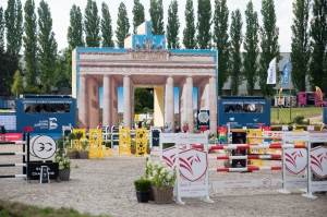 Global Jumping Berlin 2018 - "volles Haus" unter dem Berliner Funkturm (Foto:Hans-Joachim Reiner)