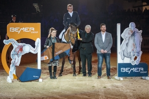 Max Haunhorst, Siegerehrung im Championat von Neumünster