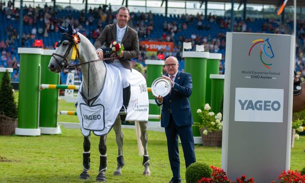 Irischer Sieg durch Cian O’Connor im Yageo Preis beim CHIO 2019