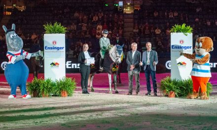 Stuttgart German Masters 2019:  Ebba Danielsson aus Schweden erfolgreich im Prize of Ensinger Mineral-Heilquellen GmbH FEI Jumping Ponies‘ Trophy