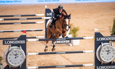 Marcus Ehning  mit Pret A Tout erfolgreich im Longines FEI Jumping World Cup of Madrid