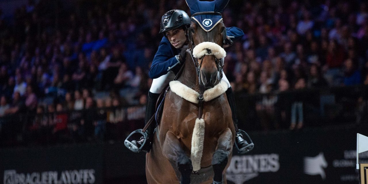 Abdel Said mit 0,02 Sekunden Vorsprung zum Sieg im LONGINES GLOBAL CHAMPIONS TOUR SUPER GRAND PRIX 2025 von Prague