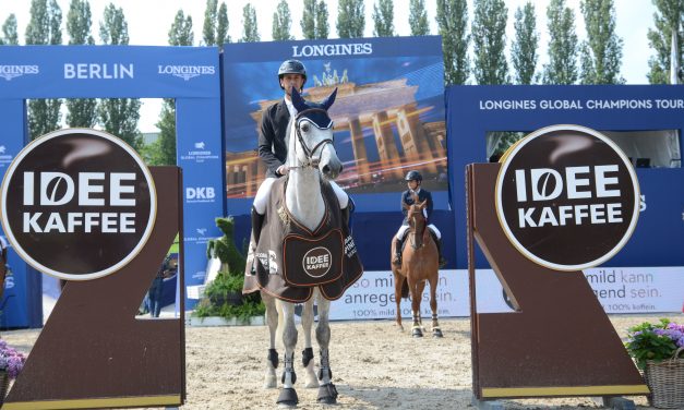 Global Jumping Berlin 2021 – 2 Hundertstel entschieden den IDEE-Kaffee-Preis