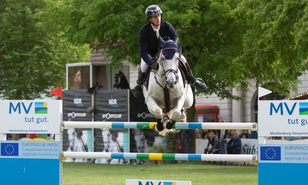 Pferdefestival Redefin 2022 – Felix Haßmann siegt mit Cayenne WZ im Championat des Landes Mecklenburg-Vorpommern „Land zum Leben“