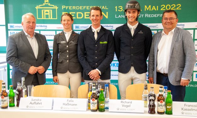 Pressekonferenz nach dem Championat von Redefin 2022