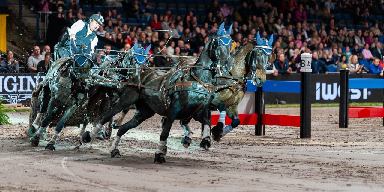 Sieg für Weltmeister Boyd Exell  beim Weltcup der Vierspänner in Stockholm