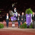 Ingrid Klimke und Franziskus feiern ihren ersten Sieg im FEI Dressur Weltcup