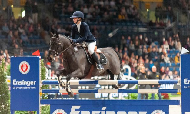 Britischer Sieg durch Ruby Barrs in der FEI Jumping Ponies‘ Trophy von Stuttgart