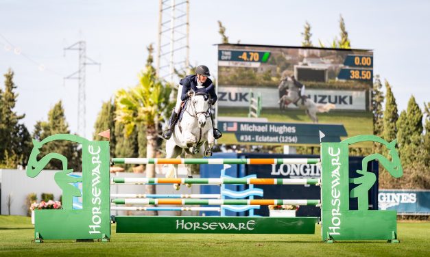 Andalucia Sunshine Tour Week 2 – Michael Hughes gewinnt den CSI4* GEOLASTIC SMALL GP