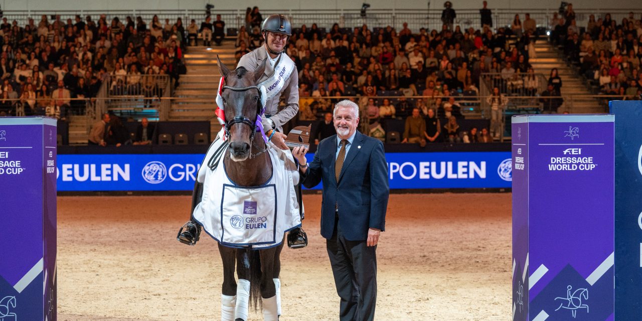 IFEMA Madrid Horse Week 2023: Bilder vom FEI Dressage World Cup mit dem Sieger Jose Martin Daniel Dockx (ESP)