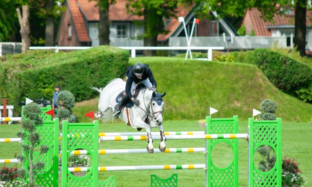 David Will siegt mit My Prins van  Dorperheide im Championat von Hamburg 2024