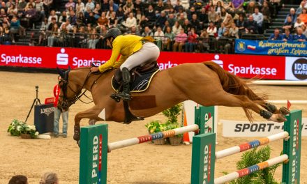 Sieg für Yuri Mansur, den Mann in Gelb, beim Championat von Leipzig 2025