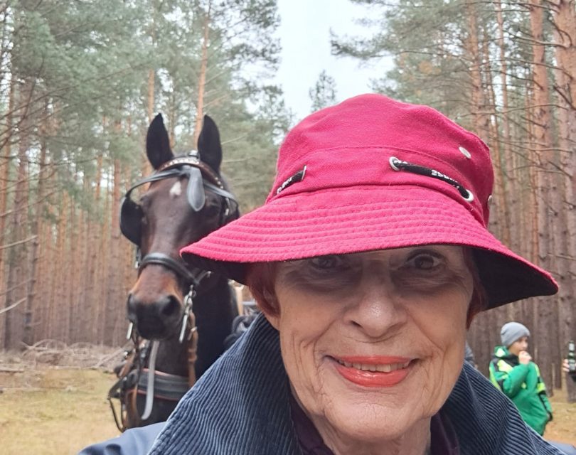 Pferdefrau Polly (Margot Schöning)  wurde 85