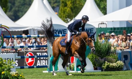 Point Break ist wieder zurück und Ben Maher reitet mit ihm zum Sieg im Grand Prix von Rotterdam