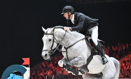Scott Brash, Kent Farrington und Richard Vogel auf dem Podium beim 24th Rolex IJRC Top 10 Final  in Genf