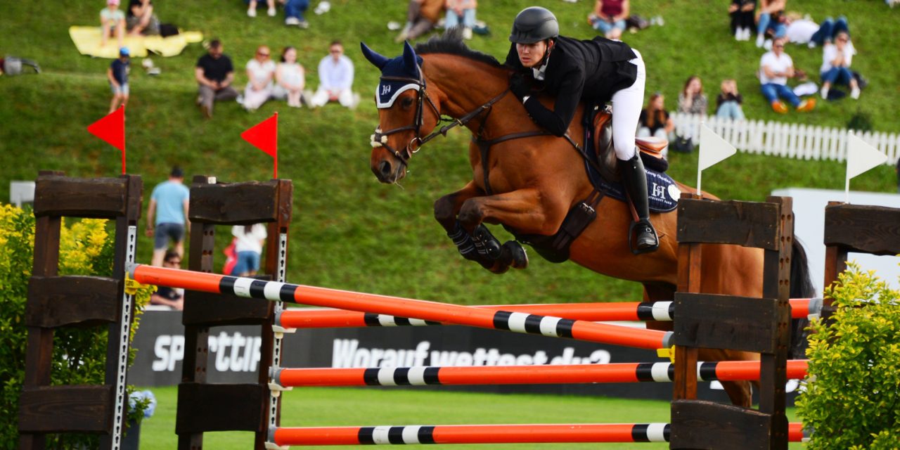 Aaron Vale gewinnt  in St. Gallen das Speed & Handiness – Springen  by City and Canton of St.Gallen