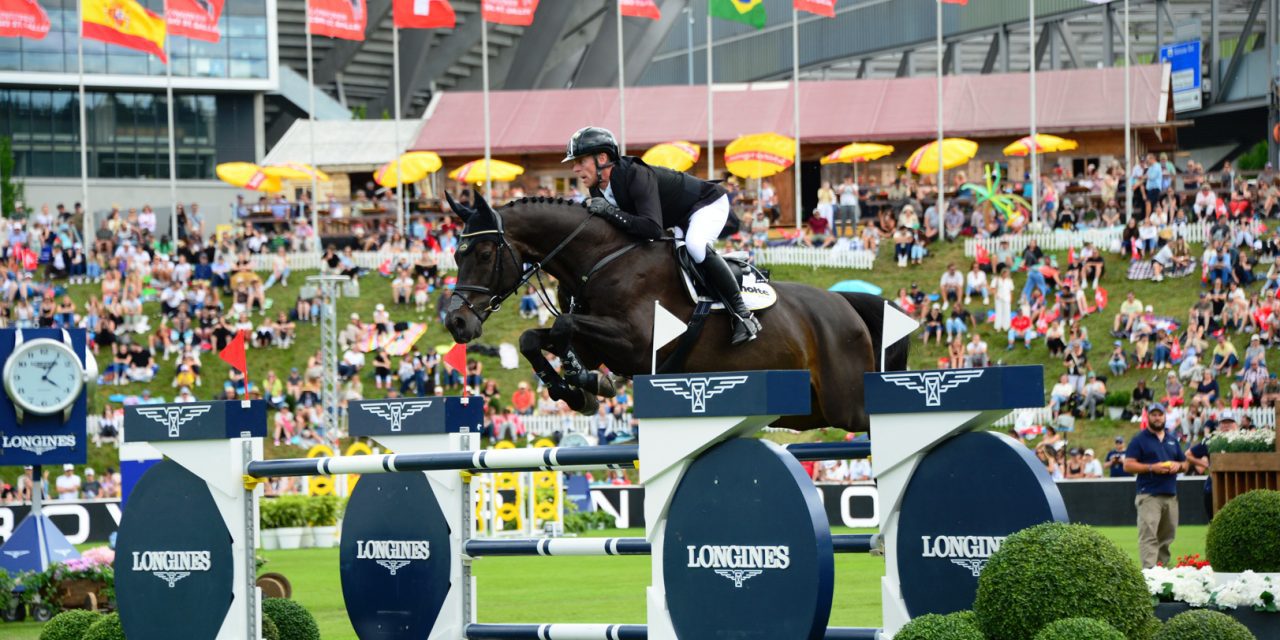 „Il Maestro“ Marcus Ehning  gewinnt  zum dritten Mal den Longines Grand Prix of Switzerland beim CSIO St. Gallen