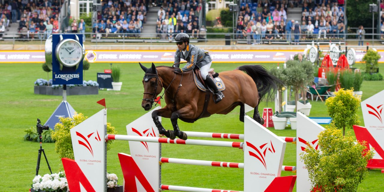 Die Istanbul Warriors siegen in der ersten Runde der LONGINES Global Champions League-Etappe von Riesenbeck