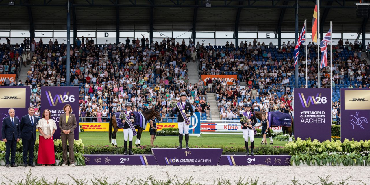 Michael Jung  gewinnt die Goldmedaille bei den FEI Eventing World Championships 2026