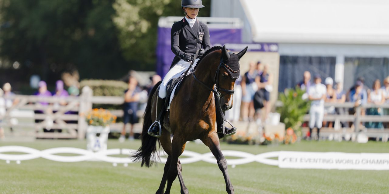 FEI Eventing World Championship: Nach der Dressur führt Julia Krajewski