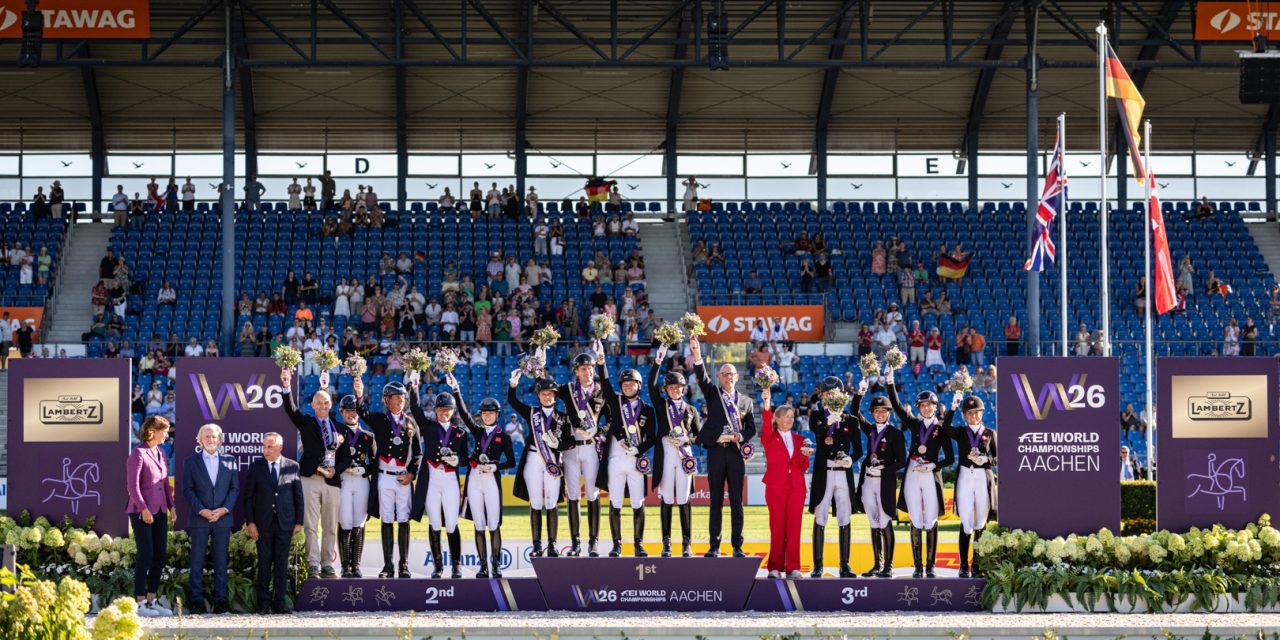 Gold für Deutschland im FEI Dressage World Championship Team Final – Lambertz-Prize